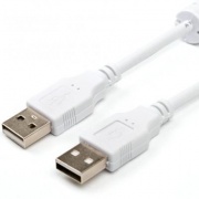 Кабель USB 2.0  1,8 m AM/AM 1.8m Atcom (16614)