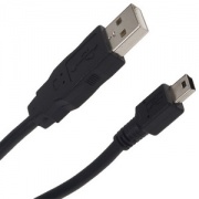 Кабель USB MINI 4,5 m A plug/mini-USB 5pin с феррит.фильтром