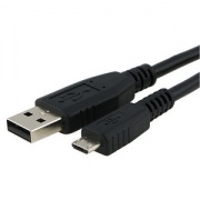 Кабель USB Micro 0.5 m AM/microB 5p черный Cablexpert (CCP-mUSB2-AMBM-0.5M)