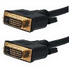 Кабель DVI-DVI (24+1) 1,5m Dual Link (Black&Red)