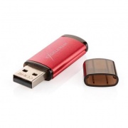Флеш накопичувач USB 64 Gb eXceleram A3 Series Red USB 2.0 (EXA3U2RE64)