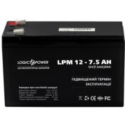 Батарея до ПБЖ 12В 7,5Ач LogicPower LPM 