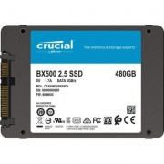 Накопичувач SSD 2.5" 480Gb Crucial BX500, SATA3, 2.5", TLC 3D NAND, 540/500  MB/s (CT480BX500SSD1)