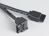 Шлейф Serial ATA III (6Gb/s) 0.5m с защелкой