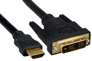 Кабель HDMI на DVI 1,8 м 24+1pin M, PATRON (CAB-PN-DVI-HDMI-18)